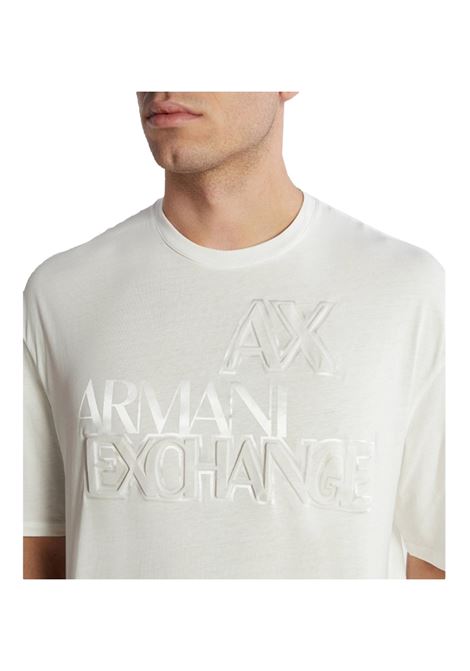 Regular fit jersey T-shirt with prints and appliqués ARMANI EXCHANGE | T-shirt | 3DZTBC ZJ3VZ1116